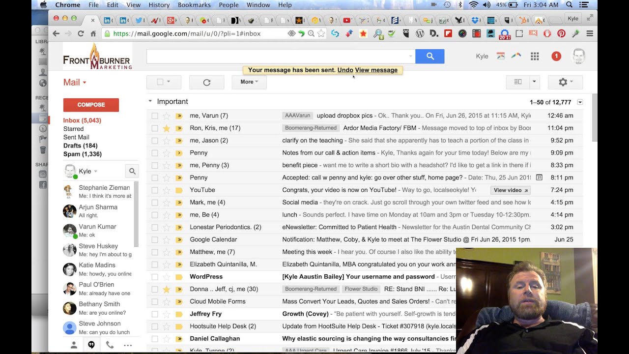 GMail Unsend Feature Made Permanent | Kyle Bailey, Austin Email Marketing - YouTube