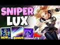 THIS SNIPER LUX ULT BUILD DOES BONUS DAMAGE?! (GLOBAL ONE SHOTS) - League of Legends