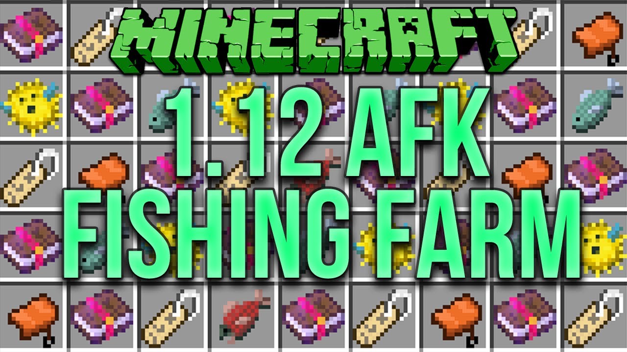 Minecraft 1.12: AFK Fishing Farm Tutorial (From 