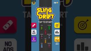 sling drift game💪 #gameplay Android 🔥ios #youtubeshorts #gaming #trending #funny (like for video😭😭) screenshot 3