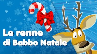 BUON NATALE - Le renne di babbo Natale  - Canzoni per bambini @MelaMusicTV chords