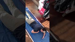 Making A Latex Vac Bed - Marking A Neck Hole