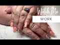 Watch me work | iGelBeauty | Acrylic Set | Soft colors