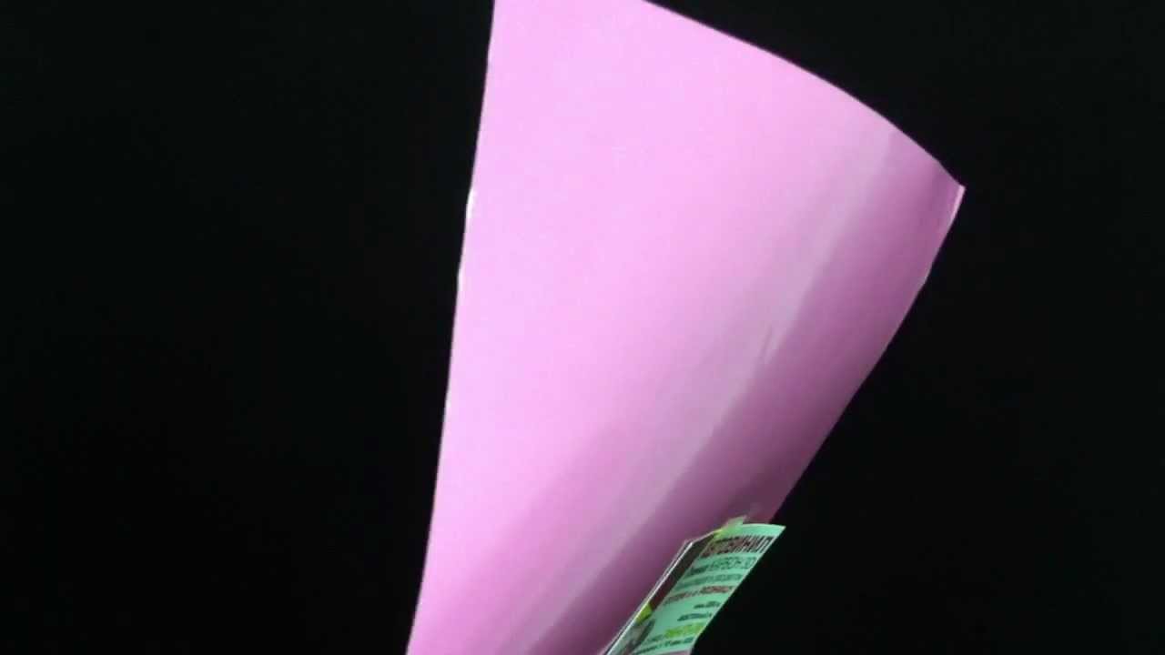 Виниловая пленка Глянец- розовый - YouTube