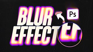 GRADIENT BLUR TEXT EFFECT! - Photoshop CC Tutorial