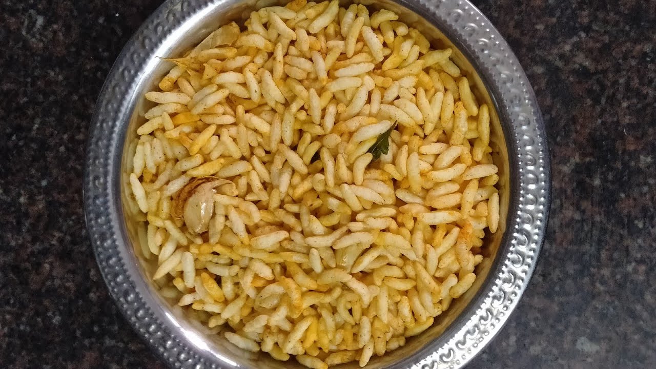 Puffed Rice In Tamil Kara Pori in tamil | puffed rice | masala pori - YouTube