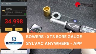 Bowers XT3 bore gauge : Sylvac Anywhere (mobile app) screenshot 4
