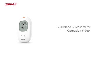 Blood glucose meter 710 Operation Video