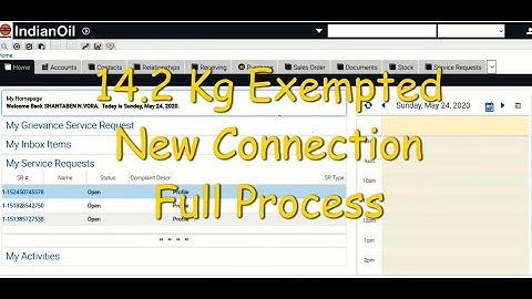 14 2 Kg Exempted New Connection Kaise Banate Hai Full Process.. sdms