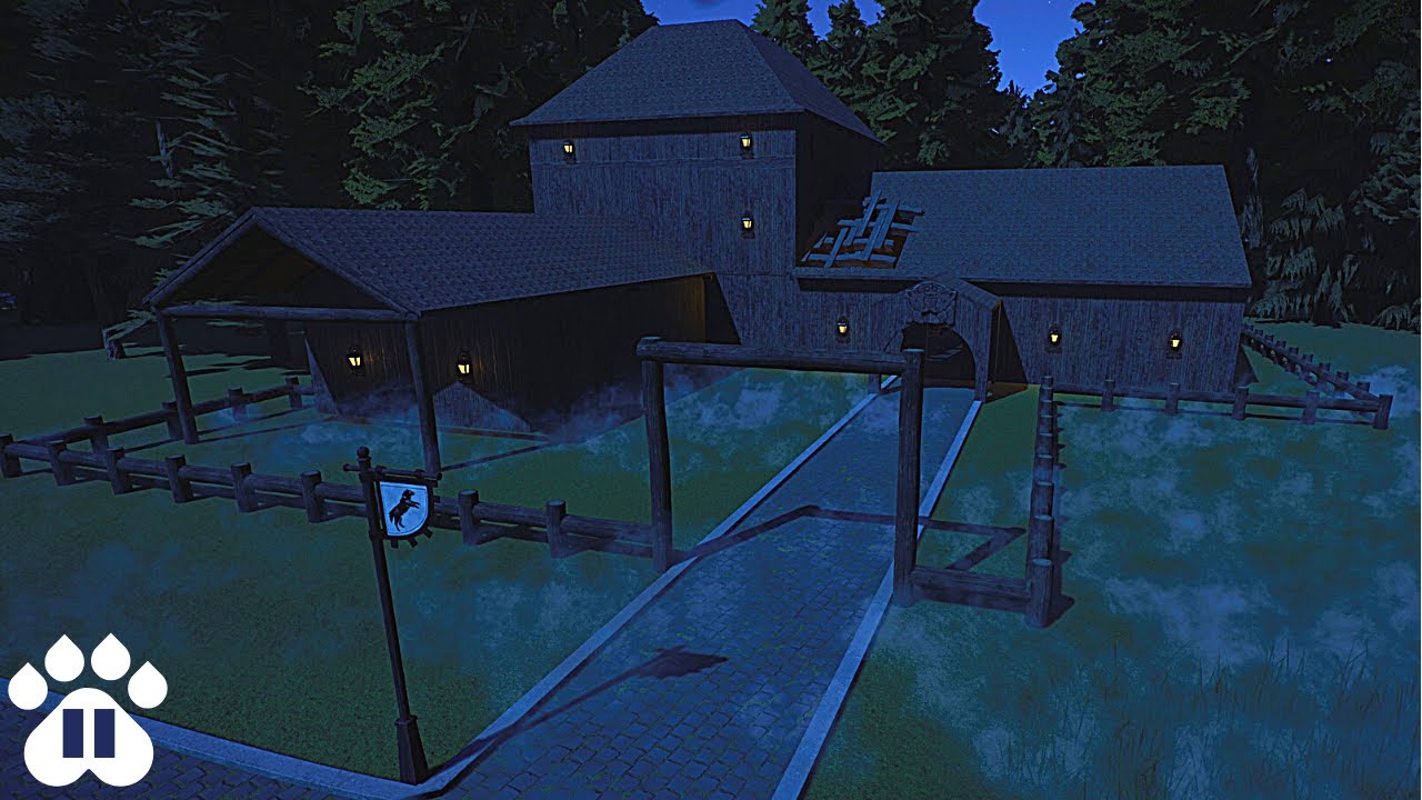 Spooky Tavern | Guest Facilities | Planet Zoo | Speed Build