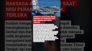 Drama Di Laut Kapal Induk Raksasa As Terbakar Saat Misi Perang Dua Awak Terluka