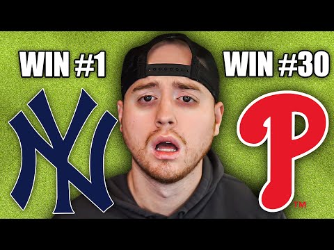 I Got a Win With ALL 30 MLB Teams in ONE VIDEO