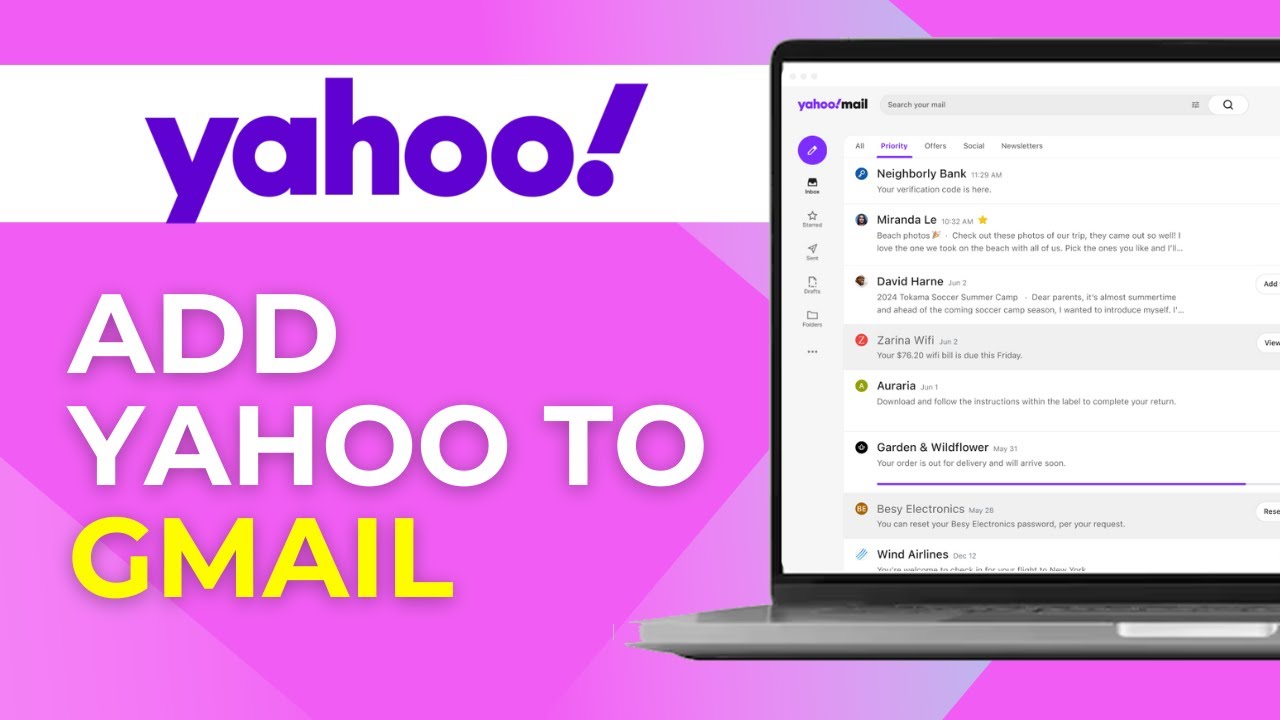 How To Add A Yahoo Email Account To Gmail 2025 Step by Step - YouTube