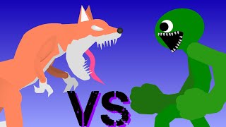 Kittysaurus VS Jumbo Josh/Godzilla VS Kong Parody( Garten Of Banban ) Stick nodes