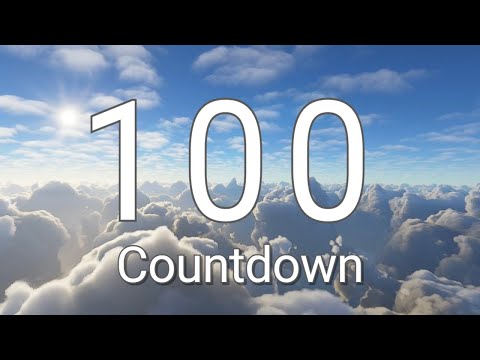 100 Seconds Timer with Relaxing Music and Alarm