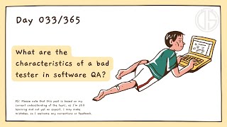Famous What are the characteristics of a bad tester in software QA? Profile