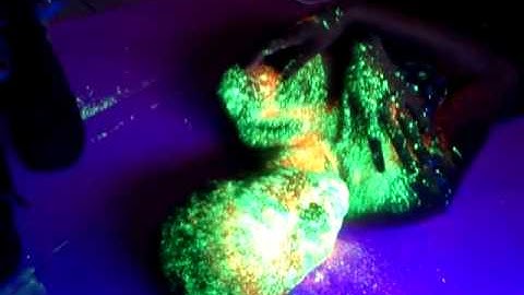 Uv galaxy makeup special effects design