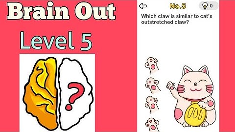 Brain Out level 5 SOLUTION
