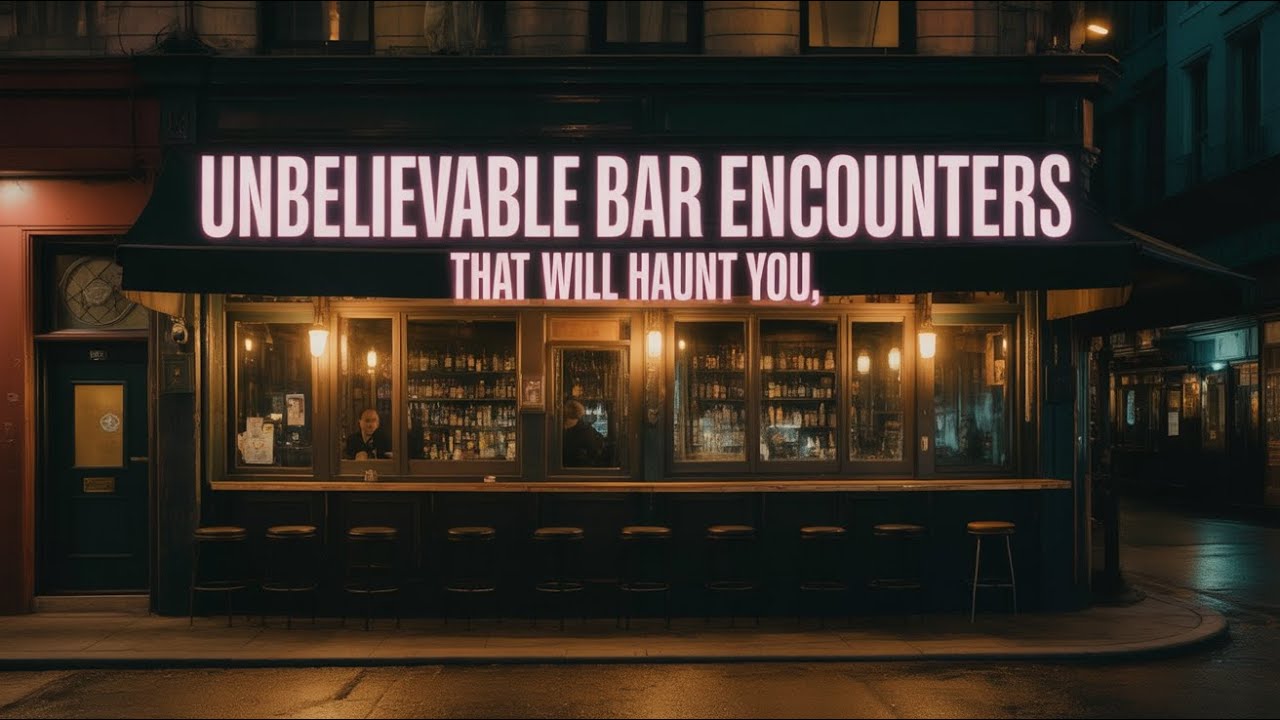 3 Unsettling Encounters at the Bar That I Still Can't Explain