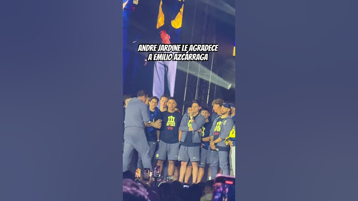 André Jardine felicita a Emilio Azcárraga #clubamerica #ligamx #america