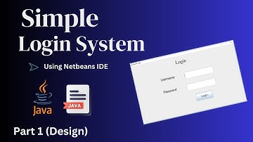 Simple Login System Using java | Step By Step Guide | Interface Design | Sinhala