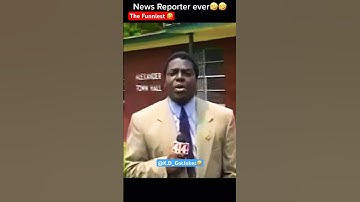 Black News Reporter forgets his lines (classic)😂#shortvideo #funny #ytshort #shorts