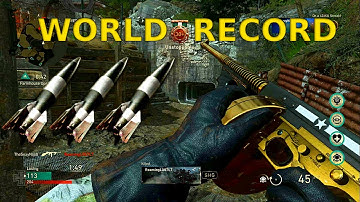 WORLD RECORD | Longest Killstreak Hordepoint | Almost Triple V2 Rocket (equivalent) | COD WW2