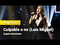 Ngela hernndez  culpable o no luis miguel  cover night