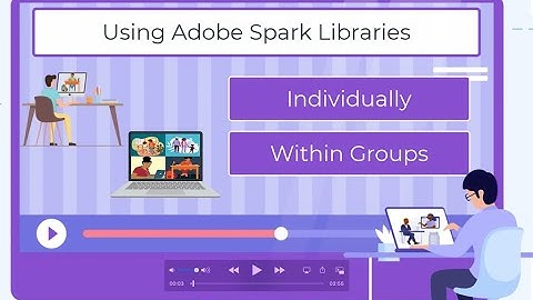 Working with Libraries using Adobe Spark