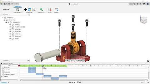 Autodesk Fusion | Module 9: Creating an animation for assembly instructions