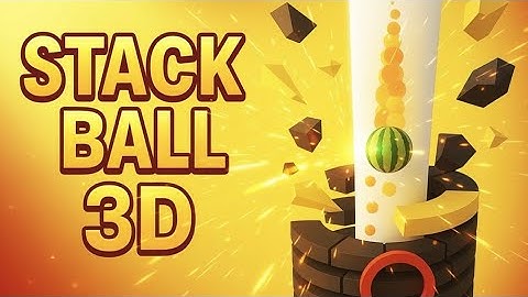 😍 STACK BALL 3D FIREBALL MODE 🔥 | AmitXPlayZ #gaming #stackball #stackballgame 