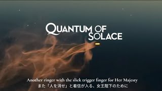 Another Way to Die Alicia Keys Jack White 007 Quantum Of Solace opening credits