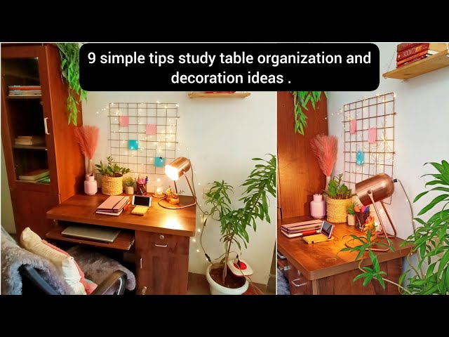 Study Table Design Ideas for Home