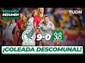Resumen y goles | México 9-0 Surinam | Eliminatoria Mundialista Femenil 2022 | TUDN