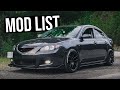 MAZDA 3 MOD LIST! | 2007 Mazda 3