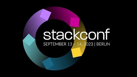 Recap of stackconf 2023