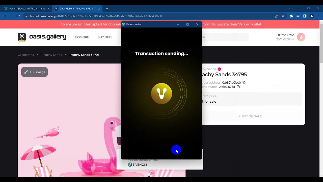 Task VenomStake - Oasis.Gallery - VenomPad - Snipa