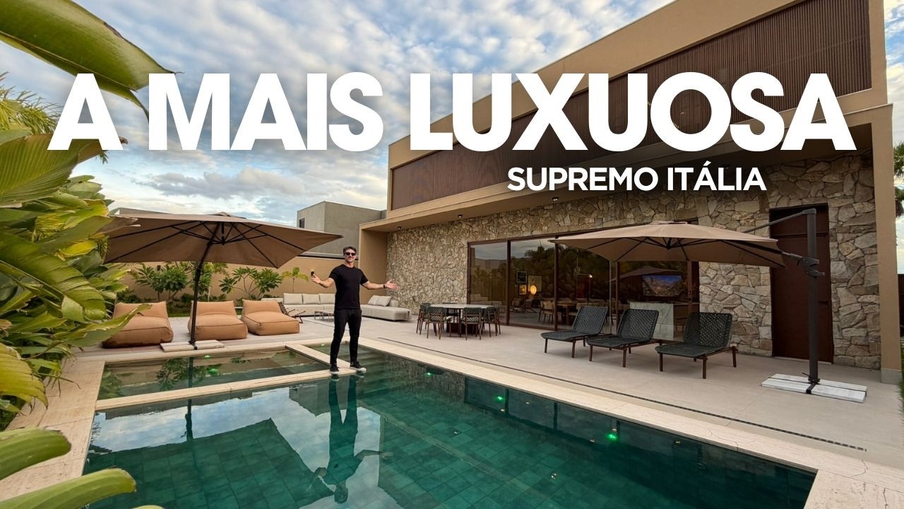 A Casa Mais Luxuosa Que Já Apresentei | R$ 12.800.000 no Supremo Itália
