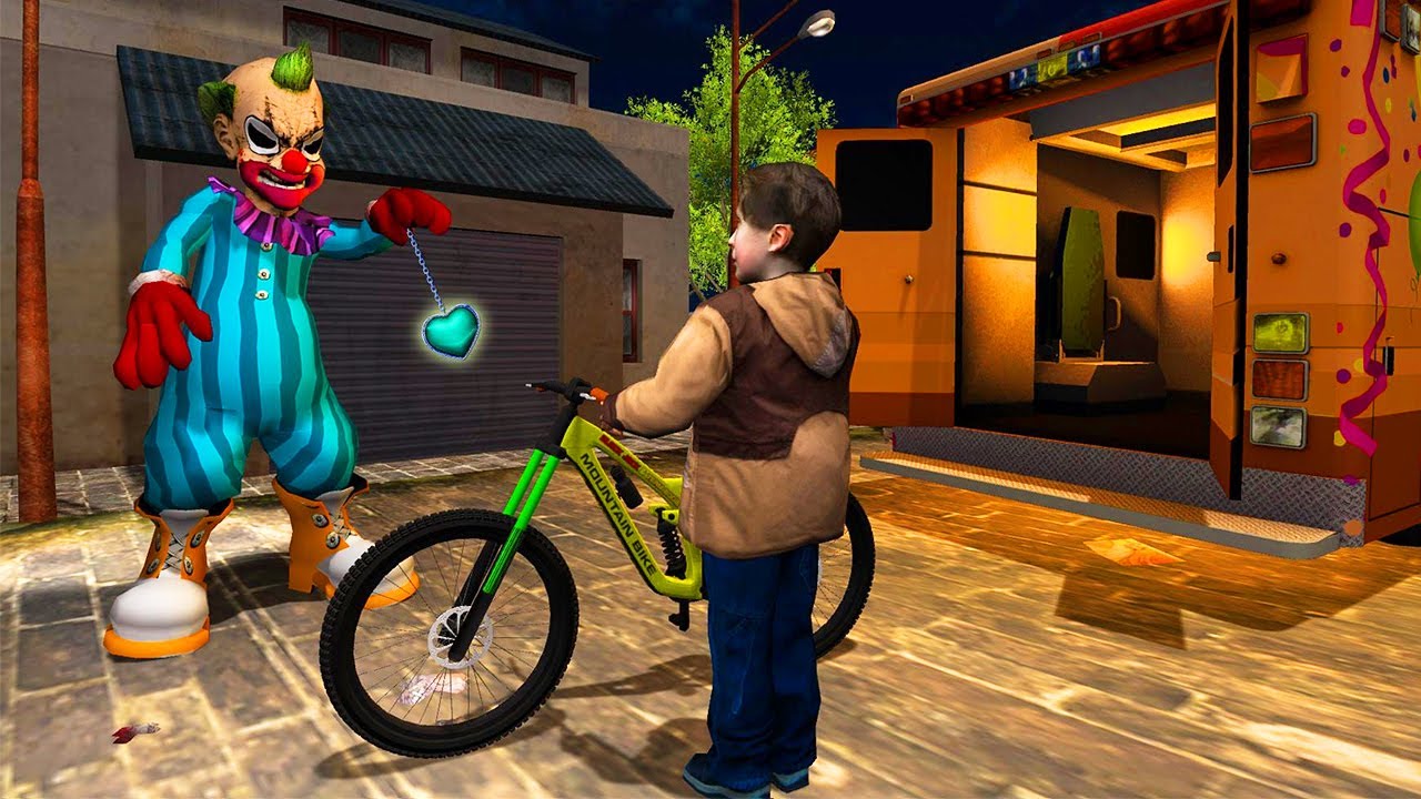 Freaky Creepy Clown - Scary Mystery Town Adventure - Gameplay Trailer (Android, iOS)