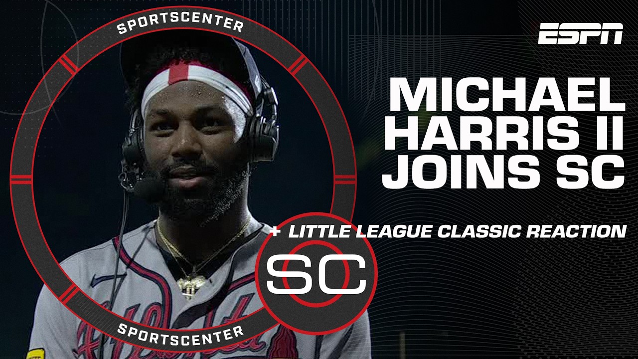 Michael Harris II discusses Little League Classic + Eduardo Perez talks walk-offs ⚾ | MLB on ESPN