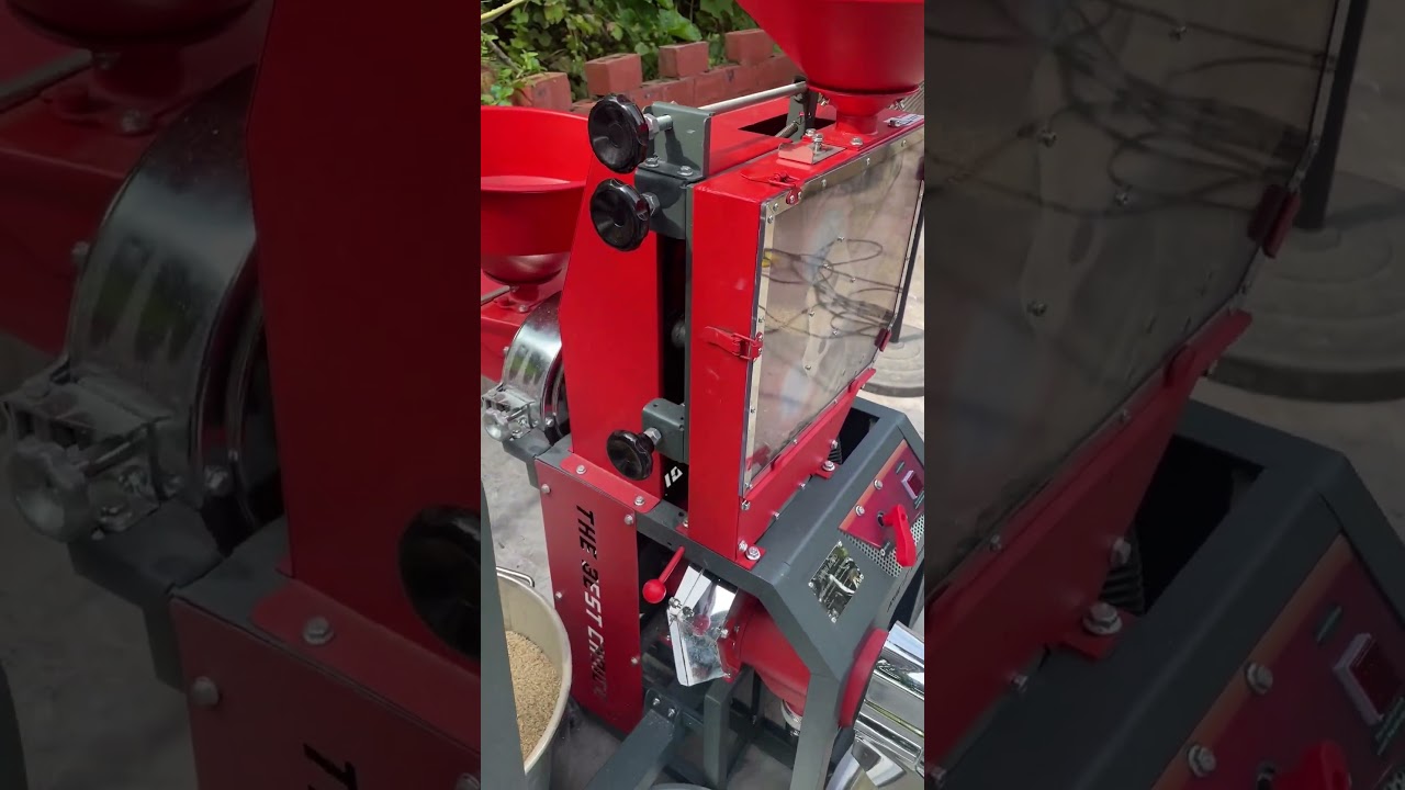 3-in-1 Rice Mill: husking, milling, crushing! Which step would you try first？