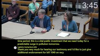 Mystic River Watershed Assoc. Charles River Watershed Assoc. State House Testimony 06 17 2025