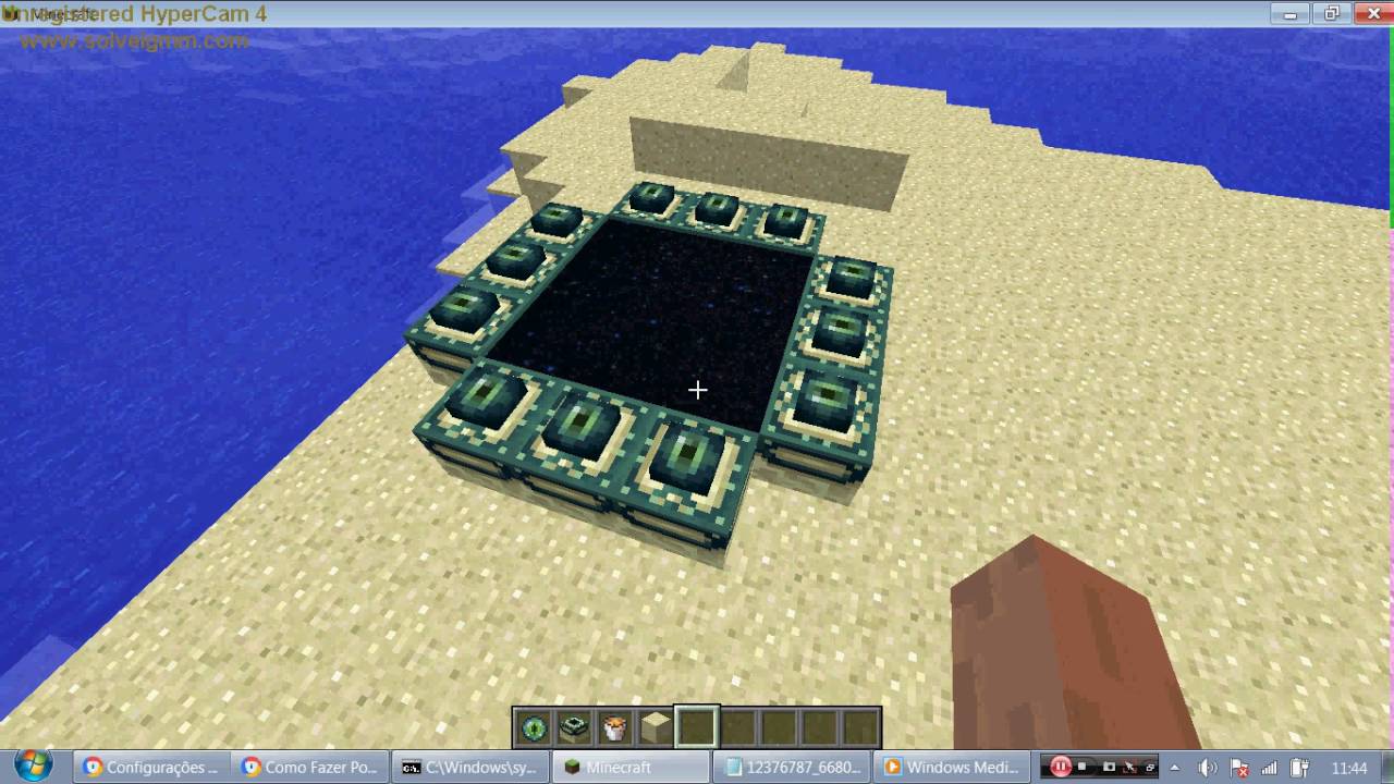 Como Fazer Um Portal Do Fim No Minecraft