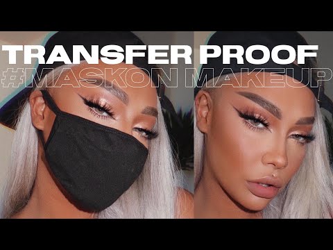 TRANSFER PROOF MAKEUP FOR A MASK | SONJDRADELUXE