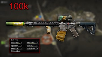 100k M4A1 with M995 vs 8 ops in Forbidden Farm | Arena Breakout