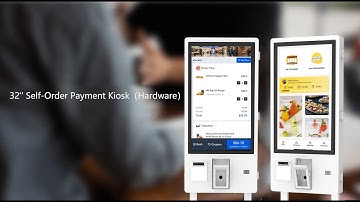 32" New Self-Service Ordering Kiosk — Making Ordering Smarter!