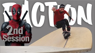 FACTION Shredpools - 2nd Session (ninja rollerblading / aggressive inline)