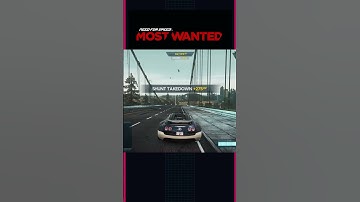 Bugatti Drifting Like a Boss in NFS Most Wanted! #NFSMostWanted #BugattiDrift #tokiyo #shorts