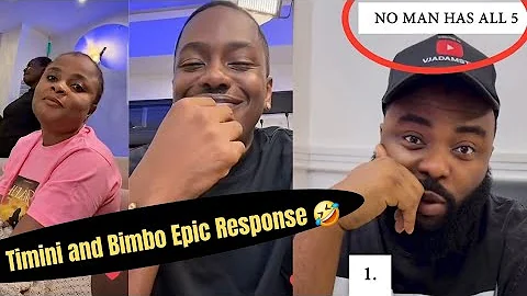 Timini Egbuson and Bimbo Ademoye respond to Vj Adams as he makes a Shocking post.  #trending 