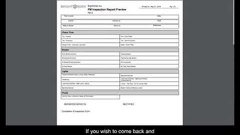 EMDECS Kona Transition - PM Inspection Management